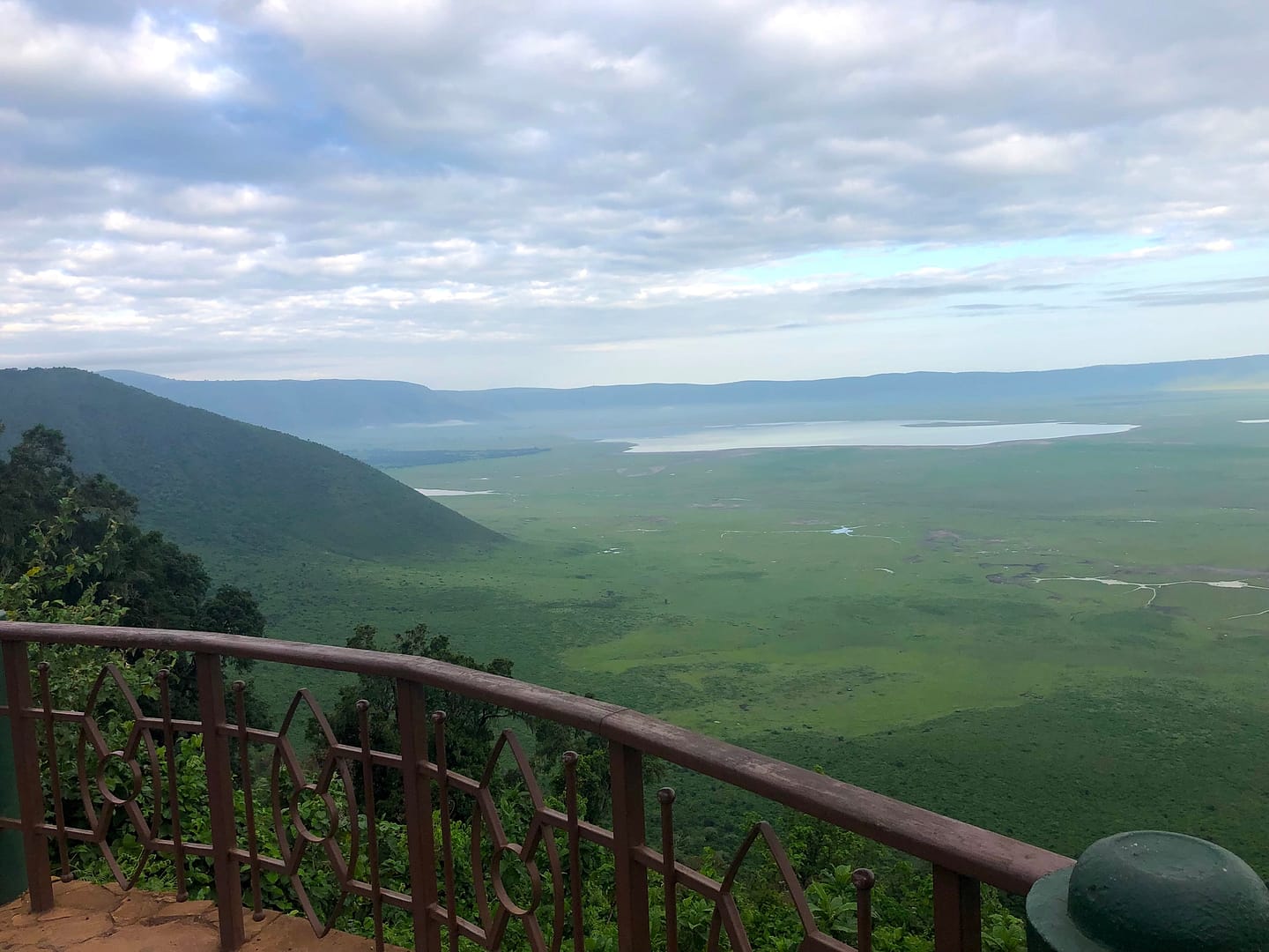 Is Tanzania safe? This image is of the view from the rim of ngorongoro crater in Tanzania